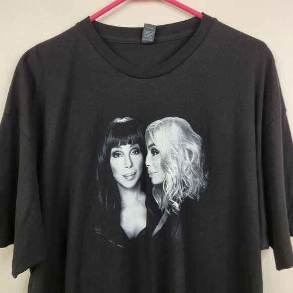 Cher 2019 Here We Go Again Tour Double Sided Short Sleeve Tee XXL - Picture 2 of 6